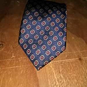 Lands End silk tie